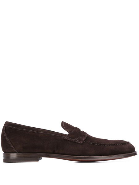  Scarosso Penny Loafers - Brown 