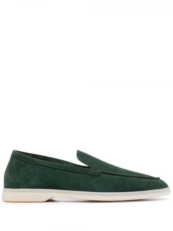 Scarosso Slip-on Loafers - Green 