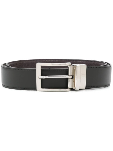  Scarosso Square Buckle Belt - Black 