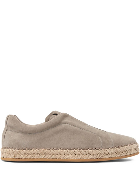  Scarosso Suede Espadrilles - Grey 