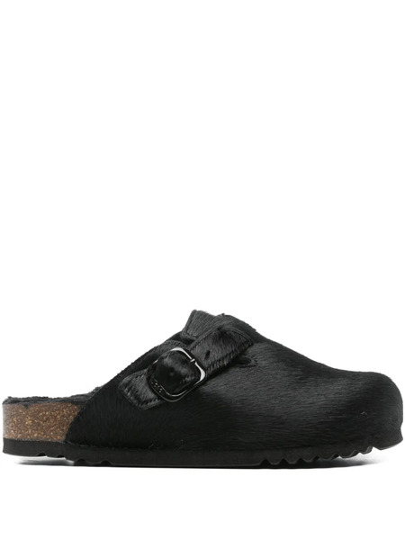 Scholl Boston Shearling Clogs - Black 