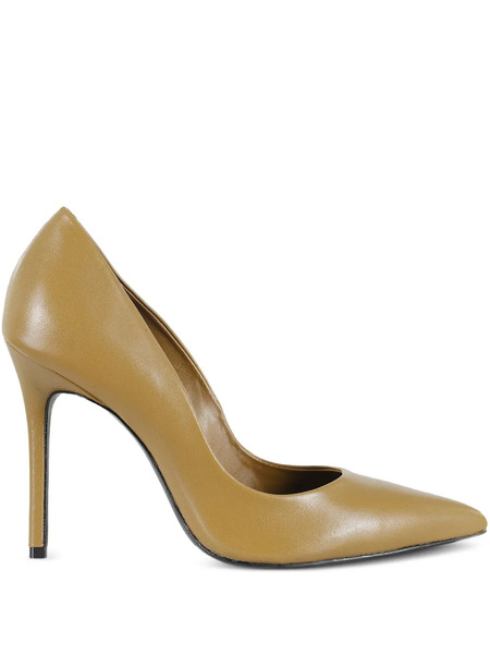  Schutz 105mm Decollete Pointed-toe Pumps - Green 