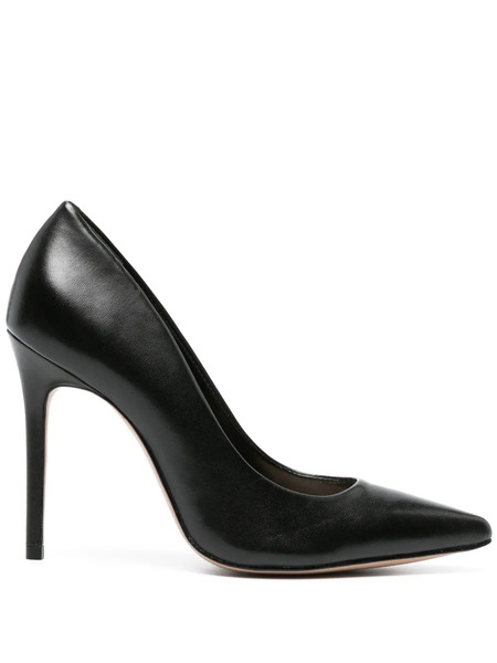  Schutz Pilar 105mm Leather Pumps - Black 