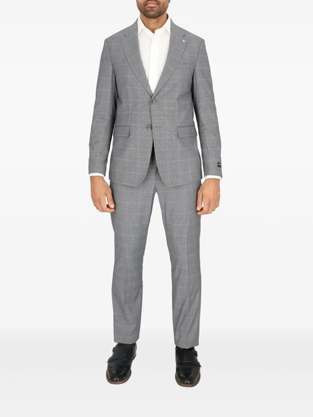  Scotch & Soda Checked Suit - Grey 