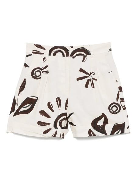 Scotch & Soda Floral-print Shorts - Neutrals 