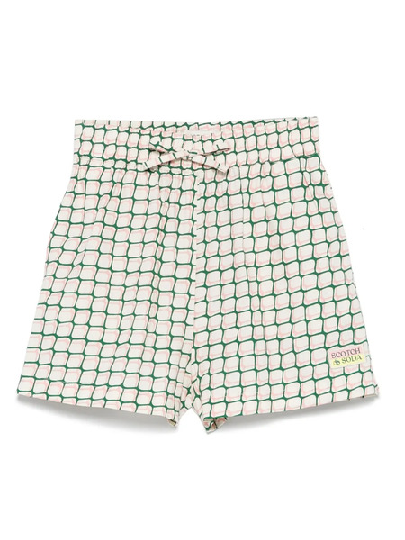  Scotch & Soda Kids Printed Shorts - Neutrals 