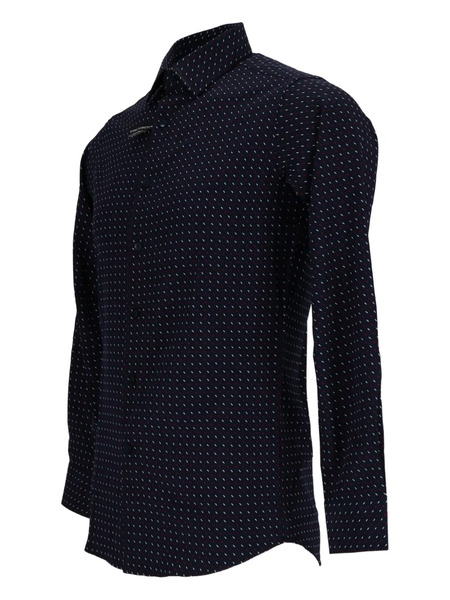  Scotch & Soda Multi-pattern Cotton Shirt - Blue 