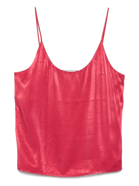  Scotch & Soda Satin-finish Top - Red 