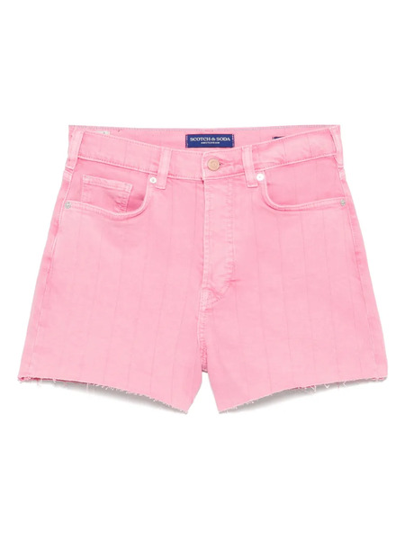  Scotch & Soda The Ray Denim Shorts - Pink 