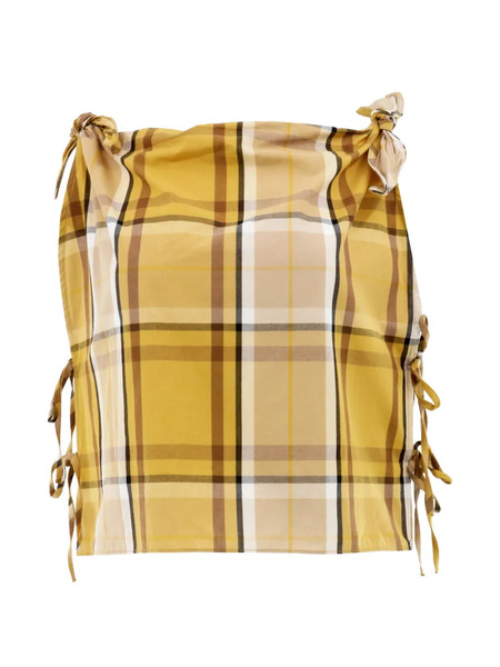  Sea Copeland Plaid Top - Yellow 