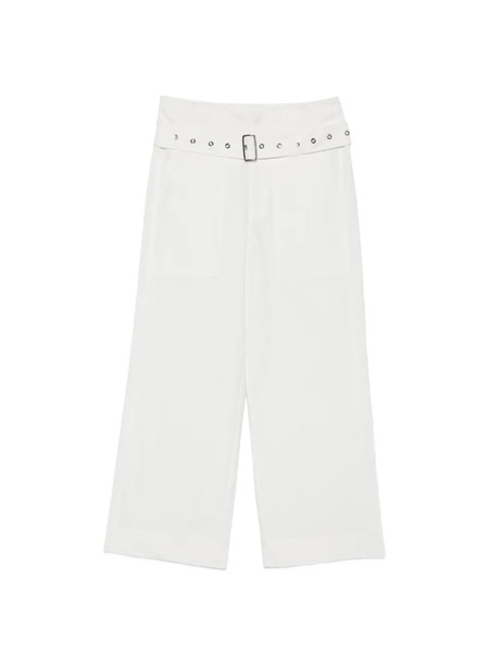  Seafarer Melie Belt-loop Trousers - White 