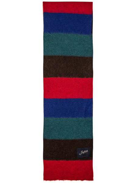  Seafarer Striped Scarf - Blue 