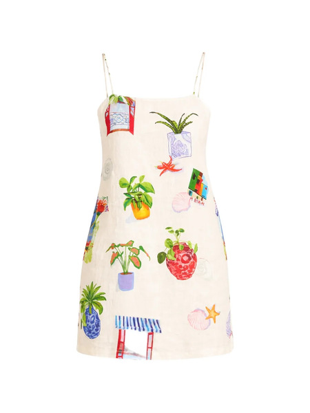  Seafolly La Boca Mini Dress - White 