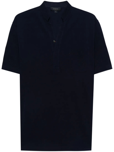  Sease Fish Tail Polo Shirt - Blue 