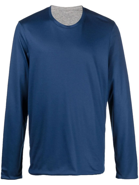  Sease Long-sleeved Jersey T-shirt - Blue 