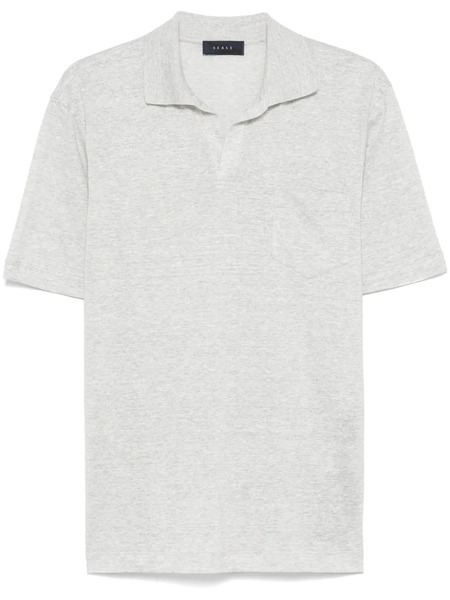  Sease Split-neck T-shirt - Grey 