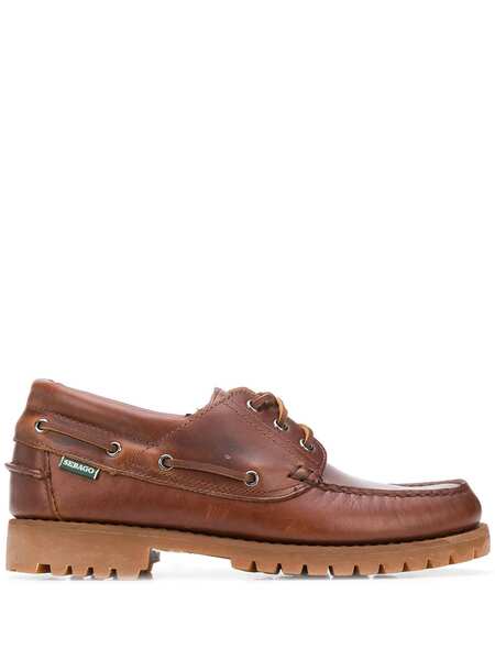  Sebago Acadia Lace-up Boat Shoes - Brown 