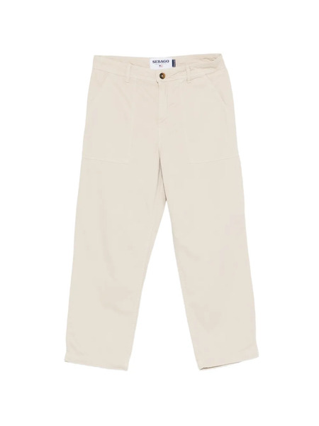  Sebago Milton Harringbone Trousers - Neutrals 