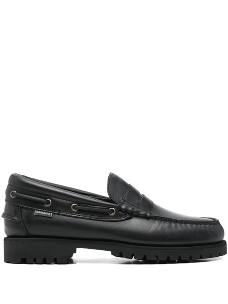  Sebago Penny Tread-sole Loafers - Black 