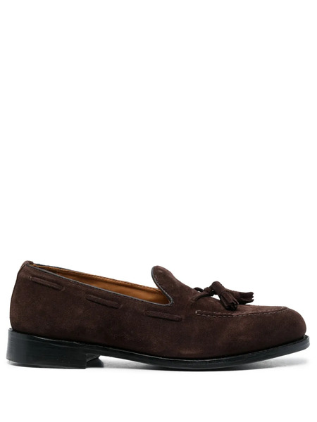  Sebago Tassel-detail Suede Loafers - Brown 