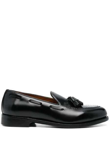  Sebago Tassel Leather Loafers - Black 