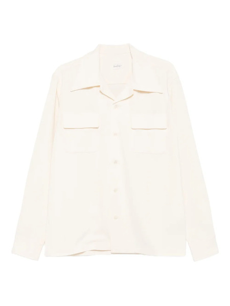  Second/layer Double-pocket Long-sleeve Shirt - Neutrals 
