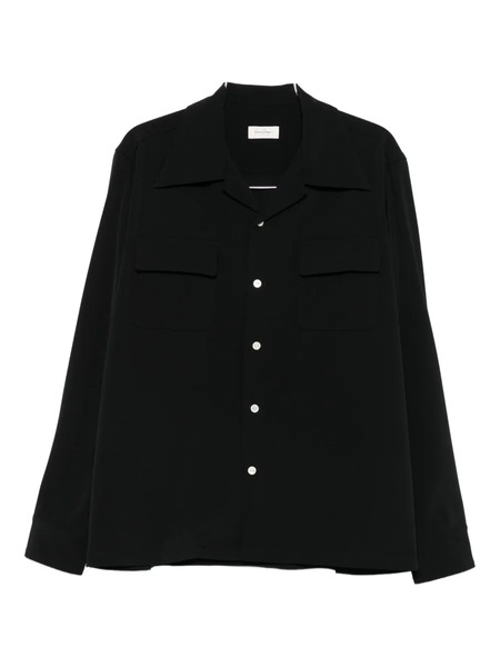  Second/layer Double-pocket Shirt - Black 