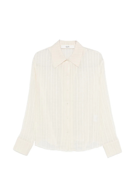  Séfr Imogen Cotton Shirt - Neutrals 