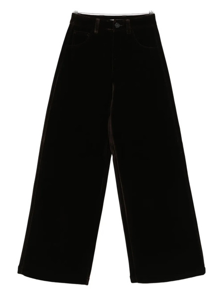  Séfr Janis Wide-leg Trousers - Brown 