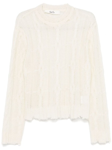  Séfr Solange Sweater - White 