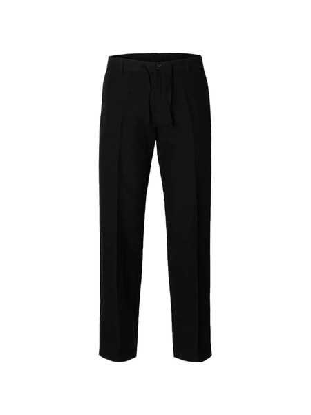  Selected 196 Belt-loops Trousers - Black 