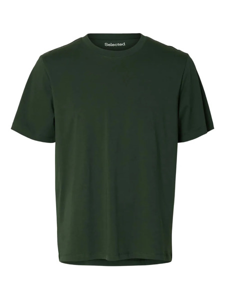  Selected Cotton T-shirt - Green 