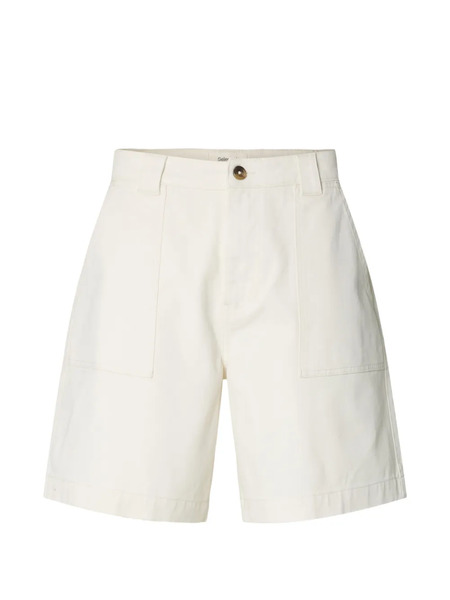  Selected Patch-pocket Shorts - Neutrals 