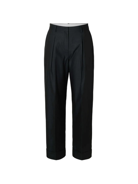  Selected Pleated Tailored Trousers - Black 