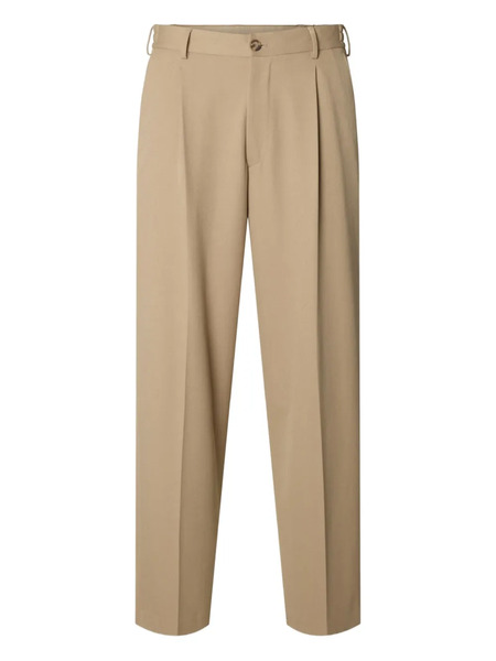  Selected Pleated Trousers - Neutrals 