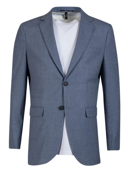  Selected Single-breasted Blazer - Blue 