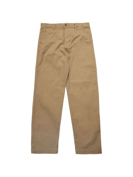  Selected Twill Loose-fit Trousers - Neutrals 