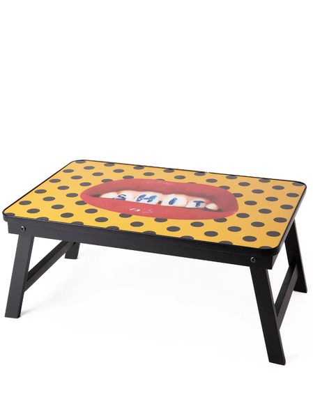  Seletti Foldable Sofa Tray - Black 