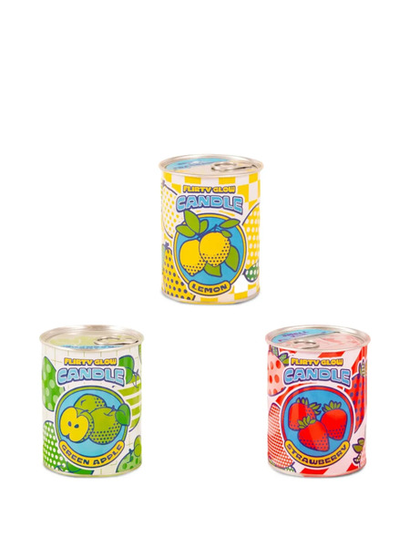  Seletti Graphic-print Candle Set - Green 