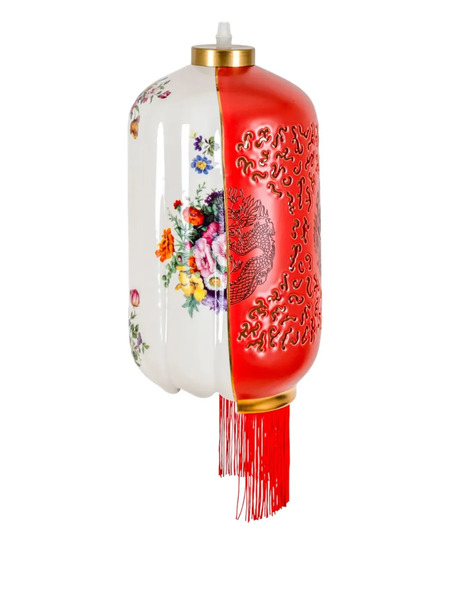  Seletti Inalda Floral Dragon Lampshade - Red 