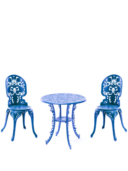  Seletti Industry Collection Aluminium Garden Set - Blue 