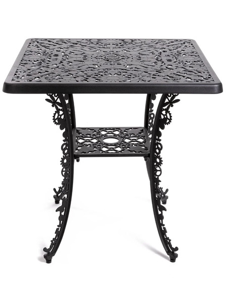  Seletti Industry Collection Aluminium Square Table - Black 
