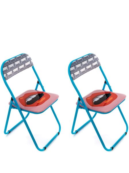  Seletti Sedie Padded Chair - Blue 