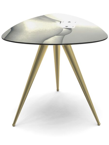  Seletti Two Of Spades Side Table - Grey 