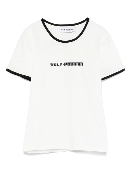  Self-portrait Jersey T-shirt - White 