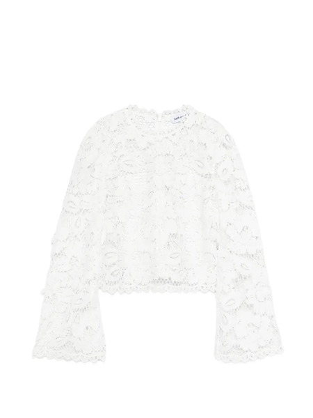  Self-portrait Lace Top - White 