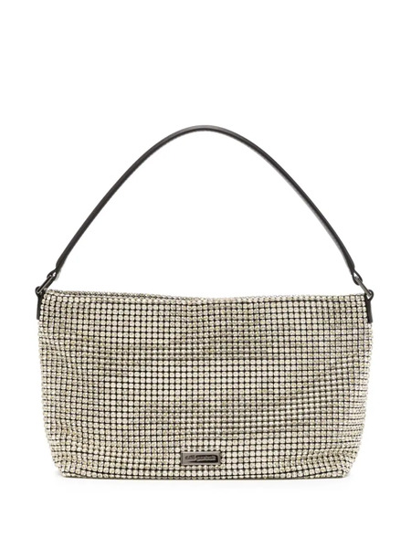  Self-portrait Medium Chainmail Shoulder Bag - Silver 