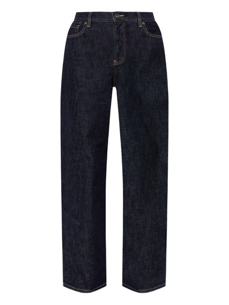  Self-portrait 5-pockets Straight Jeans - Blue 