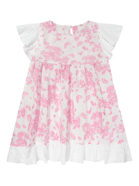  Seliniaction Kids Floral-print Dress - Pink 