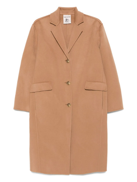  Semicouture Button-fastening Patch-pocket Coat - Neutrals 